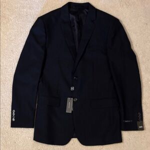 Braveman NWT Navy 36R Slim Fit Suit Jacket